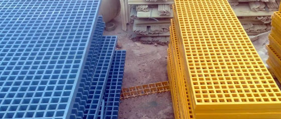 FRP GRP Molded Grating Pultruded 다중 격자 / 격자 누출 격자