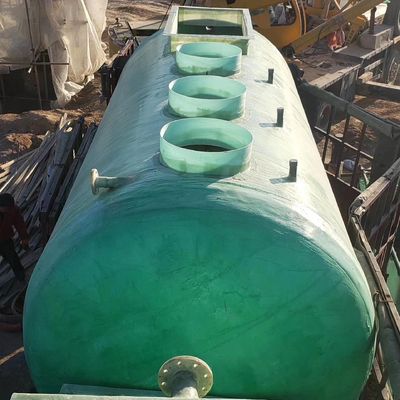 OEM FRP 하수 탱크 섬유 유리 세프틱 탱크 용기 필라멘트 와일딩 기술
