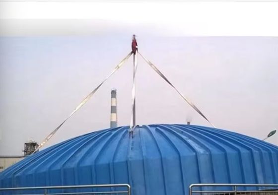 FRP 비 덮개 FRP 하수 수영장 아치 덮개 냄새 수집 밀폐 배기가스 아크 냄새 방지